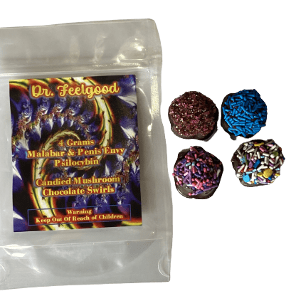 Dr. Feelgood – Chocolate Mushroom Haystacks
