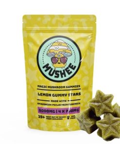 Buy Magic Mushroom Star Gummies – Lemon- 3000MG – Mushee In Oregon Bend USA