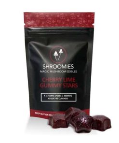Shroomies – Cherry Lime Gummy Stars 3000mg