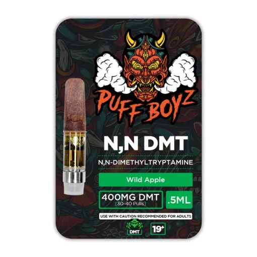 Puff Boyz -NN DMT .5ML(400MG) Cartridge – Wild Apple